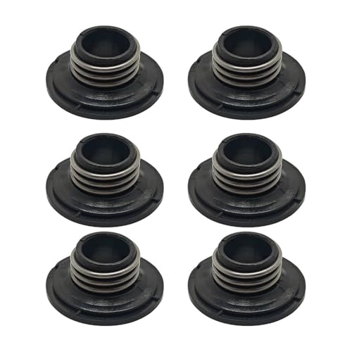 ERIHJOX Ölöler, Schneckengetriebe, passend for 445 450 353 346XP 350 351 345 340 445E Kettensägenpumpentreiber, Spurtyp, 6 Stück von ERIHJOX