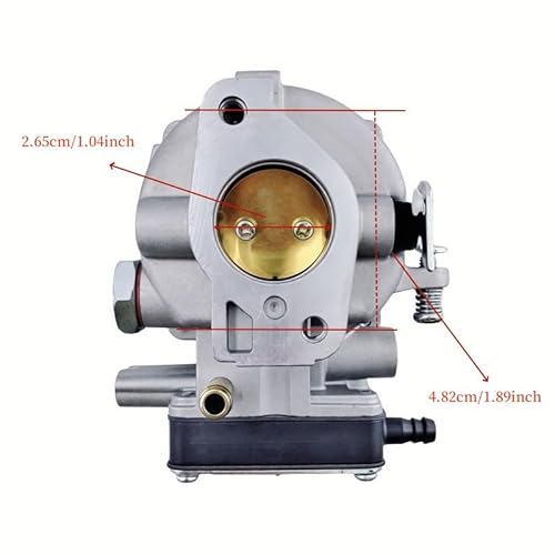 ERIHJOX Passend for Ersatzvergaser Twin, Rasenmäher, Traktormotor 495026 LT1000 917270821 693480(1 Set A as Attached) von ERIHJOX