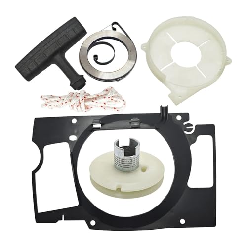 ERIHJOX Rückstoßstarter Riemenscheibe Federgriff Griff Seil Schwungrad Luftleiter Kit Passend for 61 268 272 XP Kettensäge ERIHJOX Rückstoßstarter Riemenscheibe Federgriff Griff Seil Schwungrad Luftleiter Kit Passend for 61 268 272 XP Kettensäge von ERIHJOX
