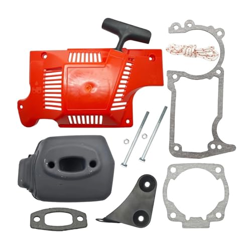 ERIHJOX Rückstoßstarter Schrauben Dichtungssatz Passend for 51 55 Kettensäge 503608803, 503151801 W Seil ERIHJOX Rückstoßstarter Schrauben Dichtungssatz Passend for 51 55 Kettensäge 503608803, 503151801 W Seil von ERIHJOX