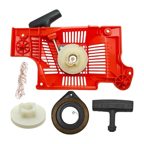 ERIHJOX Starter-Rückstoßbaugruppe, Riemenscheibe, Federgriff, Seil, Service-Kit, passend for 55, 50, 51, 55 Kettensäge, Ersatzteile ERIHJOX Starter-Rückstoßbaugruppe, Riemenscheibe, Federgriff, Seil, Service-Kit, passend for 55, 50, 51, 55 Kettensäge, Ersatzteile von ERIHJOX