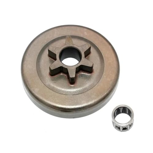 Kupplungstrommel 3/8" 6T Passt for Kettensäge 326T 358TS 17500539133 17500539131 17500539132 V555000170 106906x von ERIHJOX