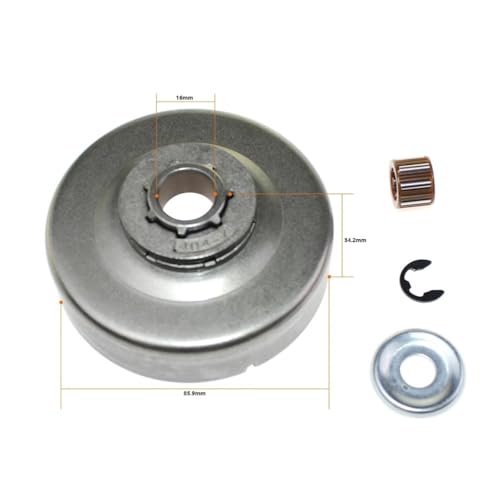 Kupplungstrommel-Kettenradsatz .404”7T Passend for 064 066 MS640 MS650 MS660 MS661 1122 007 1002 von ERIHJOX