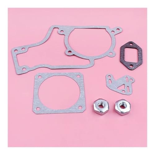 Kurbelgehäuse Zylinder Öl Dichtung Bar Mutter Kit FitFor 038 MS380 MS381 MS 380 381 Kettensäge Ersetzen Ersatzteil von ERIHJOX