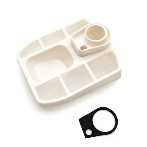 Passend for Gartenwerkzeugteile Zubehör Benzin-Kettensäge Mittelgroßer Luftfilter mit Dichtring for 5200 Kettensäge von ERIHJOX