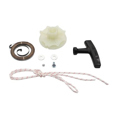 Rückholfeder + Starterrolle + Startergriff + Seilsatz Passend for 5000 P4-18XT P4-20XT P33XT 220 220LE 222 260pro von ERIHJOX