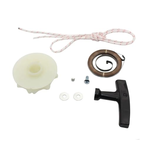 Rückholfeder + Starterrolle + Startergriff + Seilsatz Passend for P350 P350XT 351 P351XT P351 P351XT von ERIHJOX