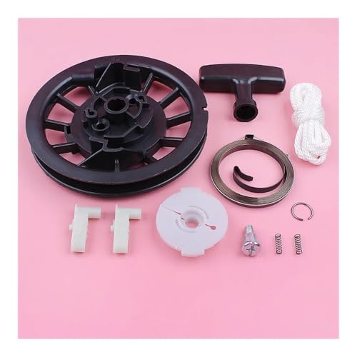 Rückstoßstarter-Riemenscheibe, Federgriff, Seil, Sperrklinken-Kit, passend for GX120, GX160, GX200, Rasenmähermotor, Ersatzteil Rückstoßstarter-Riemenscheibe, Federgriff, Seil, Sperrklinken-Kit, passend for GX120, GX160, GX200, Rasenmähermotor, Ersatzteil von ERIHJOX