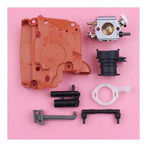 Vergaser Basis Montieren Tülle Fit for 372 371 365 362 Verteiler Unterstützung Clip Choke Stange Kit Kettensäge Ersetzen Teil von ERIHJOX