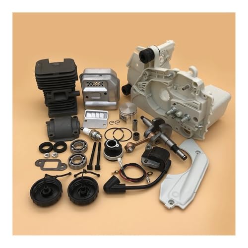 Zylinder Kolben Kurbelwelle Gehäuse Vergaser Kupplung Zündung for MS 170 180 018 017 MS180 MS170 Kettensäge(Crankshaft Housing) von ERIHJOX
