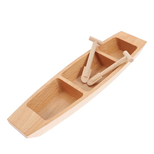 ERINGOGO Holzboot Modell Miniatur Segelboot Aus Holz Für Schrank Dekoration Bootfigur Handwerk Ornament Für Oder Büro von ERINGOGO