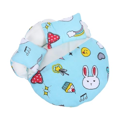 ERINGOGO 1 Set Mini-Schlafsack Für Puppenhaus: Puppenschlafsack Aus Stoff Mit Kissen – Miniatur-schlafzimmerzubehör Für Puppenhaus, Für 15 cm Große Puppen ERINGOGO 1 Set Mini-Schlafsack Für Puppenhaus: Puppenschlafsack Aus Stoff Mit Kissen – Miniatur-schlafzimmerzubehör Für Puppenhaus, Für 15 cm Große Puppen von ERINGOGO