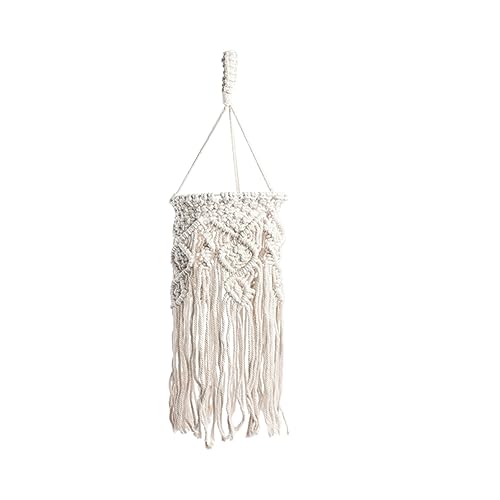 ERINGOGO Boho Lampenschirm aus Handgewebtem Material Rustikaler mit Quasten für Pendelleuchten Dekorative Hängelampe für Wohnzimmer und Schlafzimmer ERINGOGO Boho Lampenschirm aus Handgewebtem Material Rustikaler mit Quasten für Pendelleuchten Dekorative Hängelampe für Wohnzimmer und Schlafzimmer von ERINGOGO
