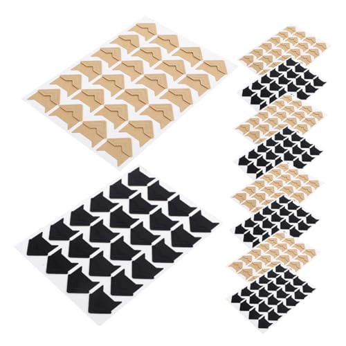 ERINGOGO 10blatt Fotoecken Selbstklebend Für Scrapbooking Mit Ecken Braunem Kraftpapier Für Fotoalben Und Journale Flexible Anwendung Und ERINGOGO 10blatt Fotoecken Selbstklebend Für Scrapbooking Mit Ecken Braunem Kraftpapier Für Fotoalben Und Journale Flexible Anwendung Und von ERINGOGO