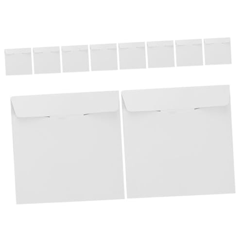 ERINGOGO 10 Stück CD -Tasche cd aufbewahrung CD Lagerung CD Schutzfolie CD Schutztaschen CD Schutzumschläge briefumschläge CD-Booklet quadratische Umschläge schlanke CD-Hüllen Papier Weiß ERINGOGO 10 Stück CD -Tasche cd aufbewahrung CD Lagerung CD Schutzfolie CD Schutztaschen CD Schutzumschläge briefumschläge CD-Booklet quadratische Umschläge schlanke CD-Hüllen Papier Weiß von ERINGOGO