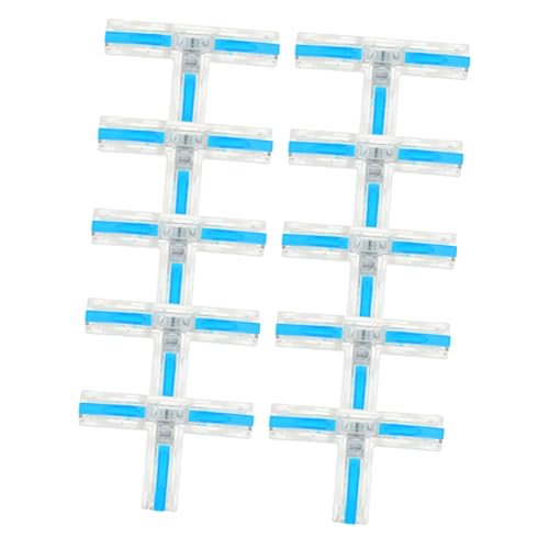 ERINGOGO 10 Stück Teiliges Kupfer T Förmiges Isoliertes Kabelverbinder mit Schnellanschluss Flexibler Isolierung Sicherer Drahtverbinder für Elektrische Reparaturen und Interne Verkabelung ERINGOGO 10 Stück Teiliges Kupfer T Förmiges Isoliertes Kabelverbinder mit Schnellanschluss Flexibler Isolierung Sicherer Drahtverbinder für Elektrische Reparaturen und Interne Verkabelung von ERINGOGO