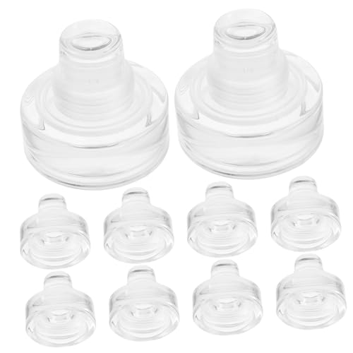 ERINGOGO 10 Stück Teiliges T förmiges Glas Flaschenstopper Wiederverwendbar Auslaufsicher für Weinflaschen und Getränke Bewahrt Frische und Geschmack Stilvolle Dekoration für Zuhause und ERINGOGO 10 Stück Teiliges T förmiges Glas Flaschenstopper Wiederverwendbar Auslaufsicher für Weinflaschen und Getränke Bewahrt Frische und Geschmack Stilvolle Dekoration für Zuhause und von ERINGOGO