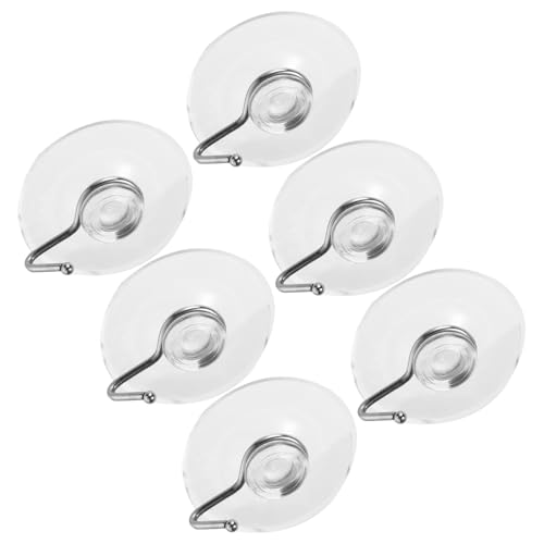 ERINGOGO 10 Stück Teiliges Transparenter Saugnapf haken aus PVC mit Stahlhaken Starke Haftkraft Vielseitig für Badezimmer Küche Fenster Selbstklebend Einfach Montierbar Wiederverwendbar ERINGOGO 10 Stück Teiliges Transparenter Saugnapf haken aus PVC mit Stahlhaken Starke Haftkraft Vielseitig für Badezimmer Küche Fenster Selbstklebend Einfach Montierbar Wiederverwendbar von ERINGOGO