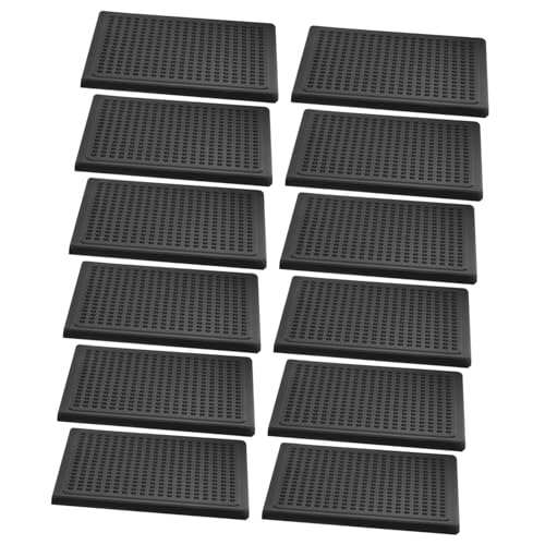 ERINGOGO 12 Stck Teiliges Waschbare Wiederverwendbare Teppichgripper aus Robustem PU Quadratische Antirutsch Pads für Hartholzböden und Fliesen rutschfeste Teppichfixierung für ERINGOGO 12 Stck Teiliges Waschbare Wiederverwendbare Teppichgripper aus Robustem PU Quadratische Antirutsch Pads für Hartholzböden und Fliesen rutschfeste Teppichfixierung für von ERINGOGO