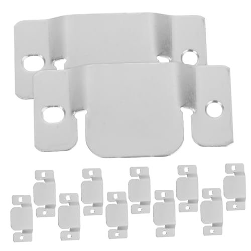 ERINGOGO 12 Stück Teiliges Metall Sofa Verbindungsset Robuste Möbelverbinder für Sektional Sofas Einfache Montage ohne Werkzeug Langlebige Schnapp Style Verbindung für Couch Stuhl Sessel von ERINGOGO