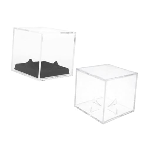 ERINGOGO 1satz Acryl Baseball Display Case Mit Schwarzem Sockel Transparente Vitrine Zur Sicheren Aufbewahrung Und Präsentation Von Baseballs Für Sammler Und Dekoration ERINGOGO 1satz Acryl Baseball Display Case Mit Schwarzem Sockel Transparente Vitrine Zur Sicheren Aufbewahrung Und Präsentation Von Baseballs Für Sammler Und Dekoration von ERINGOGO
