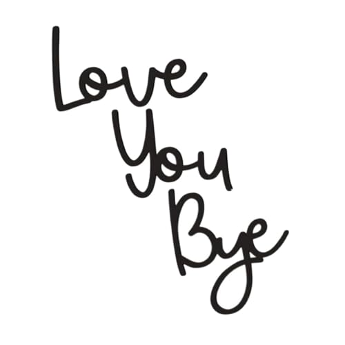ERINGOGO 1satz Boho Wanddekoration Aus Holz Handgefertigtes Love You Bye Schild Für Schlafzimmer Wohnzimmer Und Kinderzimmer Holzkunst Mit Einzigartigem Design ERINGOGO 1satz Boho Wanddekoration Aus Holz Handgefertigtes Love You Bye Schild Für Schlafzimmer Wohnzimmer Und Kinderzimmer Holzkunst Mit Einzigartigem Design von ERINGOGO