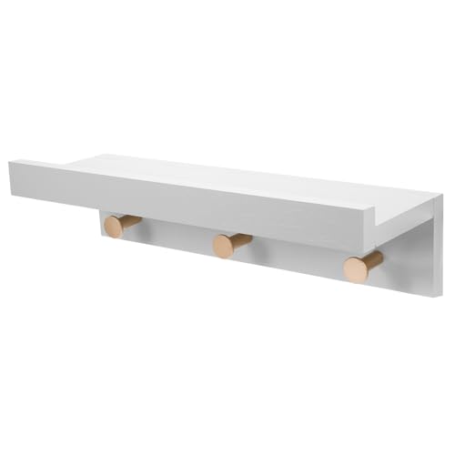 ERINGOGO 1Satz Wandmontiertes Multifunktionales Aufbewahrungsregal aus Haken für Kleine Gegenstände und Pflanzen Einfache Installation Design von ERINGOGO