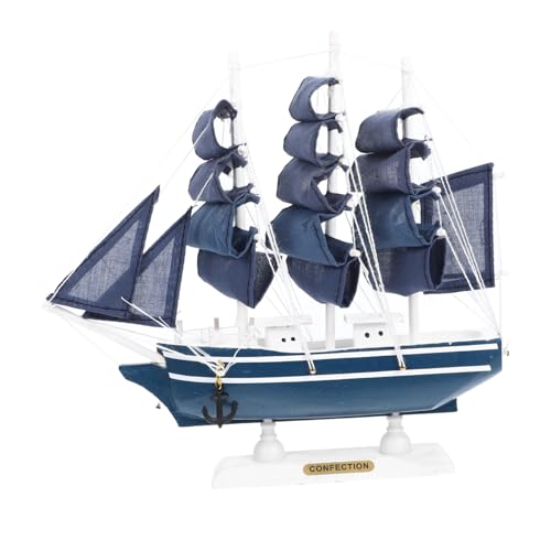 ERINGOGO 1Stück Holz Segelboot Modell Vintage Nautical Art Dekoration Für Wohnzimmer Und Büro Handgefertigtes Holz Segelboot Ornament Für Freunde ERINGOGO 1Stück Holz Segelboot Modell Vintage Nautical Art Dekoration Für Wohnzimmer Und Büro Handgefertigtes Holz Segelboot Ornament Für Freunde von ERINGOGO