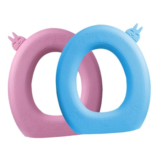 ERINGOGO 2 STÜCK Eva wasserdichte Wc Sitzauflagen Atmungsaktive Toilettensitzpolster Dicke Waschbare Kissen Selbstklebend für Jahreszeiten Rosa und Blau ERINGOGO 2 STÜCK Eva wasserdichte Wc Sitzauflagen Atmungsaktive Toilettensitzpolster Dicke Waschbare Kissen Selbstklebend für Jahreszeiten Rosa und Blau von ERINGOGO