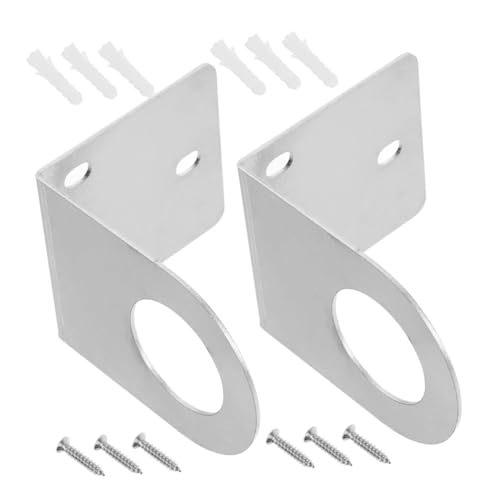 ERINGOGO 2 Sätze Wasserfilter Halterung aus Metall Wandmontage Wasserhahn Halter Stabiler Wasserfilter Befestigungswinkel für Küche und Bad Platzsparend Einfache Installation ERINGOGO 2 Sätze Wasserfilter Halterung aus Metall Wandmontage Wasserhahn Halter Stabiler Wasserfilter Befestigungswinkel für Küche und Bad Platzsparend Einfache Installation von ERINGOGO
