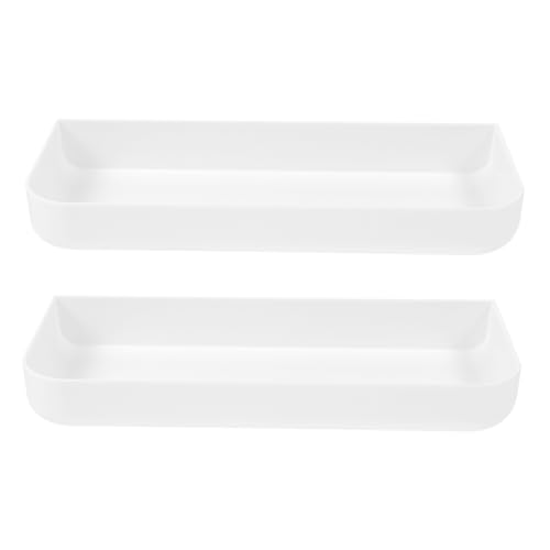 ERINGOGO 2 Sätze Weißes Wandregal Badezimmer ohne Bohren Dekoratives Aufbewahrungsregal mit Schutzgitter Feuchtigkeitsbeständig Großes Badmöbel für Kosmetik und Badezimmerzubehör ERINGOGO 2 Sätze Weißes Wandregal Badezimmer ohne Bohren Dekoratives Aufbewahrungsregal mit Schutzgitter Feuchtigkeitsbeständig Großes Badmöbel für Kosmetik und Badezimmerzubehör von ERINGOGO