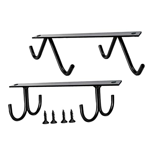 ERINGOGO 2 Satz Multifunktionaler Tassenhalter Dem Schrank Teiliges mit Haken für Kaffeetassen Becher Organizer aus Robustem für Küche und Bar Platzsparend und Dekorativ von ERINGOGO