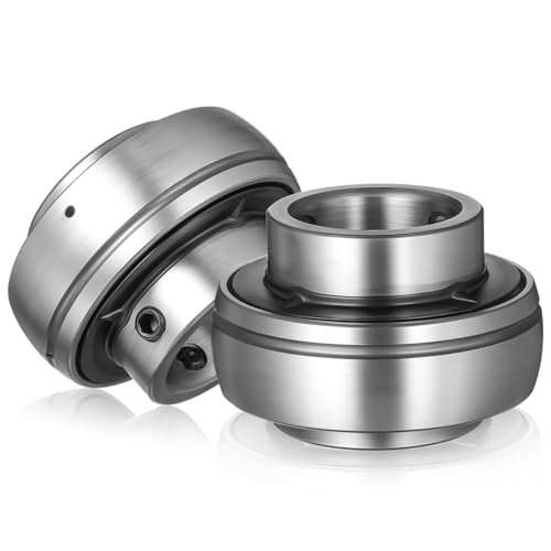 ERINGOGO 2 Stk. Präzisions Außensphären Lager Selbstjustierend Langlebig aus Edelstahl Aluminiumlegierung Hochleistungsstahl Geräuscharm für Vielseitige Maschinenanwendungen von ERINGOGO
