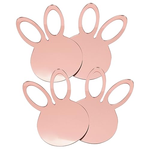 ERINGOGO 2 Stück Acrylspiegelanhänger Schild Dekorationen Hase Ornament Thema Acryl-Tags Ostern hängende verzierung Dekorative Tag Ostern-DIY-Dekoration Leere Acrylverzierungen ERINGOGO 2 Stück Acrylspiegelanhänger Schild Dekorationen Hase Ornament Thema Acryl-Tags Ostern hängende verzierung Dekorative Tag Ostern-DIY-Dekoration Leere Acrylverzierungen von ERINGOGO