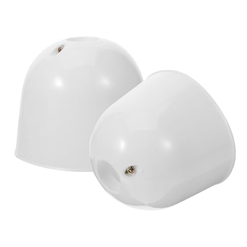 ERINGOGO 2 Stück Ceiling Fan Bottom Canopy Kit Kunststoff Staubschutz Abdeckhaube Langlebig Einfache Montage für Innenräume Wie Wohnzimmer Restaurant Bar Wiederverwendbar ERINGOGO 2 Stück Ceiling Fan Bottom Canopy Kit Kunststoff Staubschutz Abdeckhaube Langlebig Einfache Montage für Innenräume Wie Wohnzimmer Restaurant Bar Wiederverwendbar von ERINGOGO
