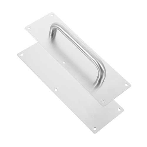 ERINGOGO 2 Stück Edelstahl Schiebetürgriff Robust Langlebig Vielseitiger Push pull Türgriff für Garagentore Schränke Brandschutztüren Modernes Design für Haus und Büro von ERINGOGO