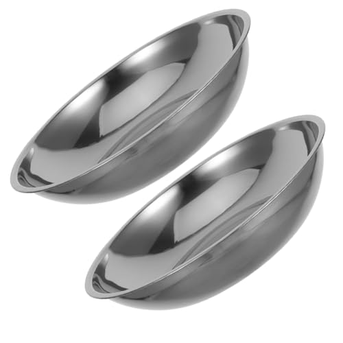 ERINGOGO 2 Stück Edelstahl Wiegeschale Große Waageschale Präzise Wägepfanne Metall Waagschale für Feinmaterial Schmuck Labor Zubehör Vielseitig und Robust ERINGOGO 2 Stück Edelstahl Wiegeschale Große Waageschale Präzise Wägepfanne Metall Waagschale für Feinmaterial Schmuck Labor Zubehör Vielseitig und Robust von ERINGOGO