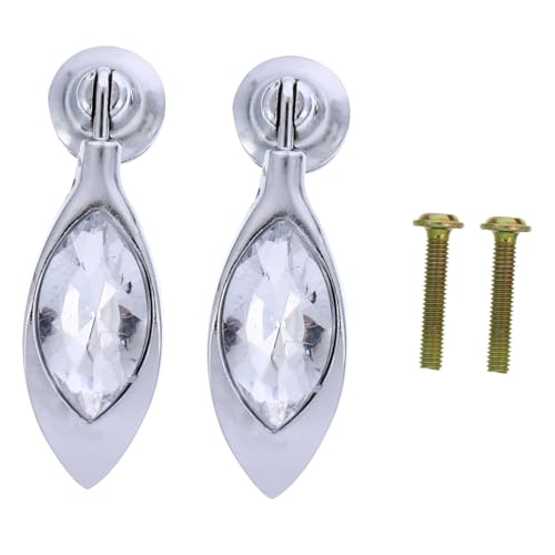 ERINGOGO 2 Stück Kristall Möbelknopf aus Glänzendem Goldenem Zinklegierungsgriff mit Schraube Eleganter Schrankknopf für Modernes Design Sicher und Komfortabel für Zuhause ERINGOGO 2 Stück Kristall Möbelknopf aus Glänzendem Goldenem Zinklegierungsgriff mit Schraube Eleganter Schrankknopf für Modernes Design Sicher und Komfortabel für Zuhause von ERINGOGO