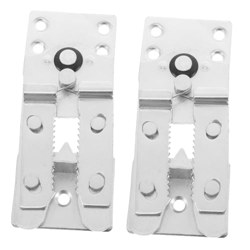 ERINGOGO 2 Stück Metall Sektional Sofa Verbinder Robuste Möbelverbinder Clips für Polstermöbel Sicherer Halt für Sofa und Chaiselongue Einfache Installation Verhindert Verrutschen von ERINGOGO