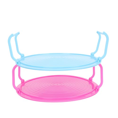 ERINGOGO 2 Stück Teiliges Multifunktionales Mikrowellen Dampfgarer Regal Platzsparendes Küchen Organizer Stabiler Lebensmittelhalter für Mikrowellenherd Langlebiges Leicht zu Reinigendes von ERINGOGO