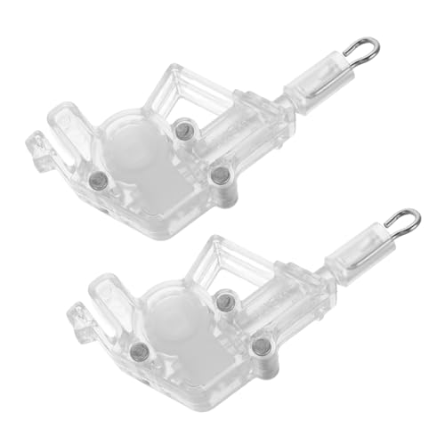 ERINGOGO 2 Stück Teiliges Wand Tilter für Jalousien Quadratischer Mechanismus Niedriges Wiederverwendbar Präzise Winkelverstellung Einfache Montage Langlebiges Ersatzteil für von ERINGOGO