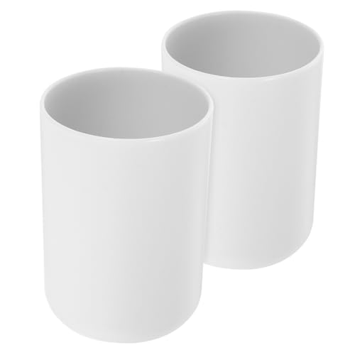 ERINGOGO 2 Stück Teiliges Zahnbürstenbecher Stabilem Bpa freiem PP Kunststoff Große Kapazität Mundspülbecher Wiederverwendbar Hygienisch für Badezimmer und Tägliche Mundpflege ERINGOGO 2 Stück Teiliges Zahnbürstenbecher Stabilem Bpa freiem PP Kunststoff Große Kapazität Mundspülbecher Wiederverwendbar Hygienisch für Badezimmer und Tägliche Mundpflege von ERINGOGO