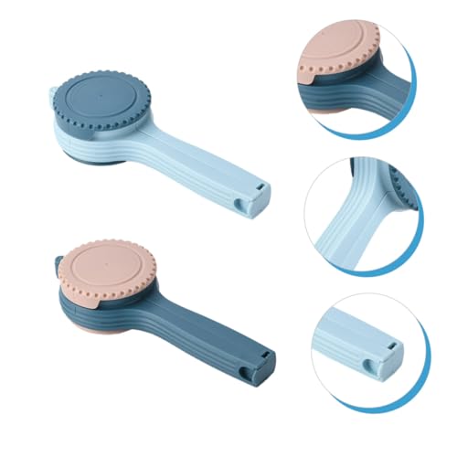 ERINGOGO 2 Stück Verschlussklammern für Lebensmittelbeutel Luftdicht und Staubgeschützt Große Öffnung zum Ausgießen Vielseitige Frischeclips für Snacks und Aufbewahrung zu Hause ERINGOGO 2 Stück Verschlussklammern für Lebensmittelbeutel Luftdicht und Staubgeschützt Große Öffnung zum Ausgießen Vielseitige Frischeclips für Snacks und Aufbewahrung zu Hause von ERINGOGO