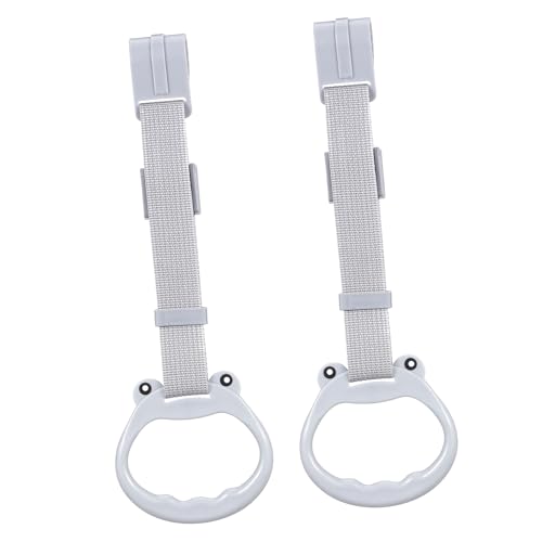 ERINGOGO 2 Stück Verstellbare Babybett Zugringe für Laufstall Sicherheitsgitter Robuste Kunststoff Griffe mit Justierbaren Bändern zur Stehübung und Entwicklungsförderung von Kleinkindern ERINGOGO 2 Stück Verstellbare Babybett Zugringe für Laufstall Sicherheitsgitter Robuste Kunststoff Griffe mit Justierbaren Bändern zur Stehübung und Entwicklungsförderung von Kleinkindern von ERINGOGO