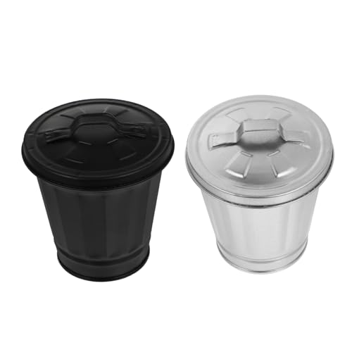 ERINGOGO 2 Stücke Mini Tischmülleimer mit Deckel Kleine Tragbare Desktop Abfalleimer aus Metall für Küche Büro Schlafzimmer Leicht Kompakt Vielseitig Einsetzbar Stilvoll und Praktisch ERINGOGO 2 Stücke Mini Tischmülleimer mit Deckel Kleine Tragbare Desktop Abfalleimer aus Metall für Küche Büro Schlafzimmer Leicht Kompakt Vielseitig Einsetzbar Stilvoll und Praktisch von ERINGOGO