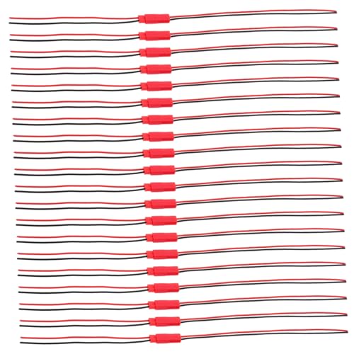 ERINGOGO 20 Sätze Pin Stecker Kabeladapter Männlich und Weiblich Umweltfreundlich Hitze Kältebeständig Einfache Installation ohne Löten Kabelverlängerung von ERINGOGO