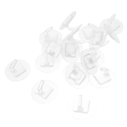 ERINGOGO 20 Stck Teiliges Transparenter Selbstklebender Wandhaken Starke Haftung Kratzfrei Wasserfest Vielseitig für Handtücher Taschen Schals Glatte Oberfläche Sichere Wandaufhängung im ERINGOGO 20 Stck Teiliges Transparenter Selbstklebender Wandhaken Starke Haftung Kratzfrei Wasserfest Vielseitig für Handtücher Taschen Schals Glatte Oberfläche Sichere Wandaufhängung im von ERINGOGO