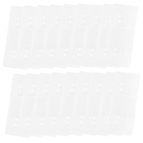 ERINGOGO 20 Stück Selbstklebende Transparente Wandhaken ohne Bohren Starke Haftung für Bad Küche für Fliesen Glas Marmor Einfache Montage Vielseitige Aufbewahrungslösung ERINGOGO 20 Stück Selbstklebende Transparente Wandhaken ohne Bohren Starke Haftung für Bad Küche für Fliesen Glas Marmor Einfache Montage Vielseitige Aufbewahrungslösung von ERINGOGO