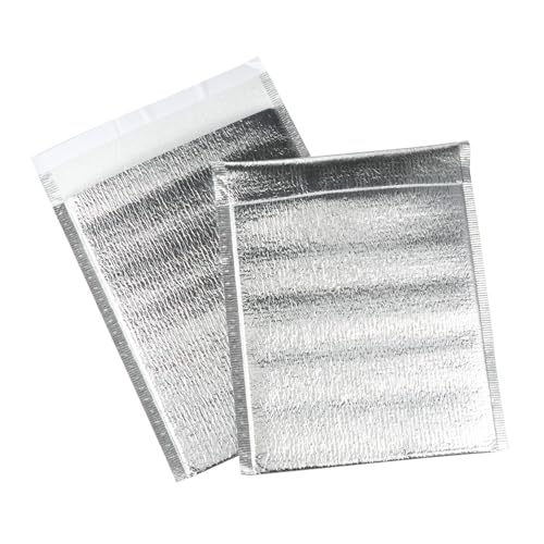 ERINGOGO 20 Stück Teiliges Aluminiumfolie Isoliertaschen Bunte Kühl und Frischhaltungstaschen für Obst Nahrungsmittel Langlebige Wiederverschließbare Aufbewahrungsbeutel ERINGOGO 20 Stück Teiliges Aluminiumfolie Isoliertaschen Bunte Kühl und Frischhaltungstaschen für Obst Nahrungsmittel Langlebige Wiederverschließbare Aufbewahrungsbeutel von ERINGOGO