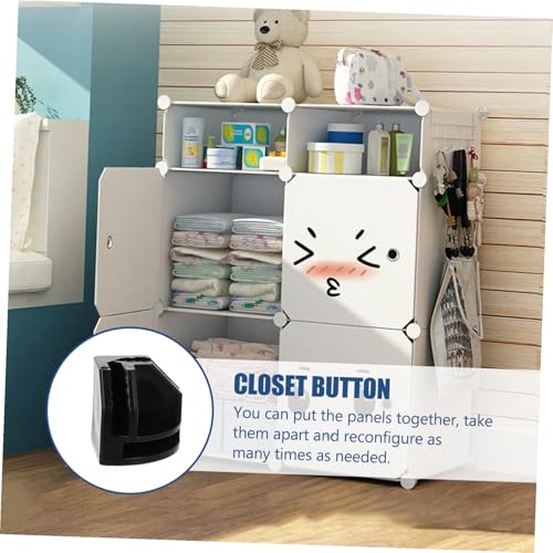 ERINGOGO 20 Stück Teiliges Eckverbinder Kunststoff für Modulare Schranksysteme Stabile Verbindungselemente für Drahtwürfel Regale und Aufbewahrungsschränke Mehrfach Montierbar und von ERINGOGO